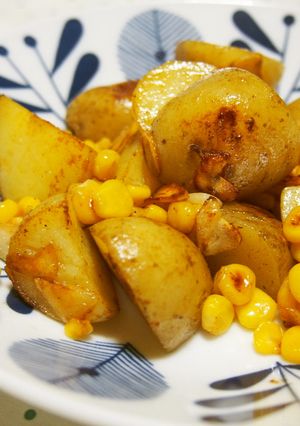 じゃが芋とコーンのバターソテー♪-レシピのメイン写真