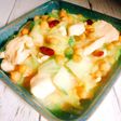 鶏胸肉と白菜のごま油炒め