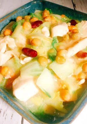 鶏胸肉と白菜のごま油炒め-レシピのメイン写真