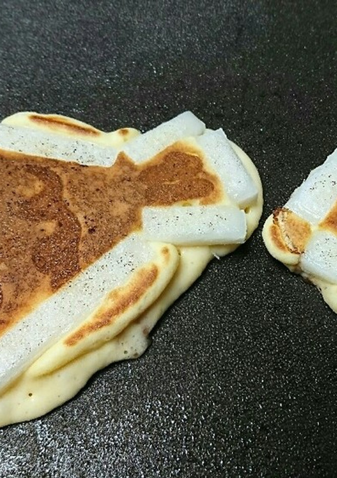 ホットプレート使用お餅で作るたい焼き風♪-レシピのメイン写真