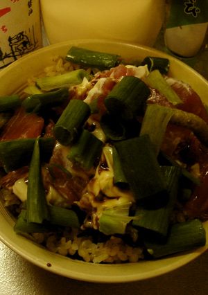 最速のキハダマグロのマヨ漬け丼-レシピのメイン写真