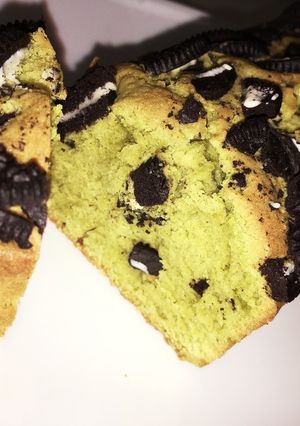 簡単！オレオと抹茶のパウンドケーキ-レシピのメイン写真