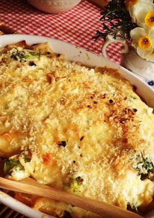 米粉豆腐クリームの南瓜グラタン-レシピのメイン写真
