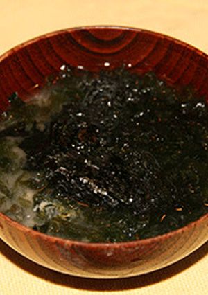 即席海苔みそ汁-レシピのメイン写真