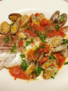 鯛のアクアパッツァ-レシピのメイン写真