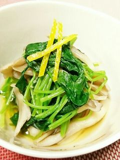 三つ葉と舞茸のおひたし-レシピのメイン写真