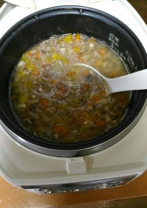 炊飯器で簡単！野菜たっぷり1歳児離乳食-レシピのメイン写真