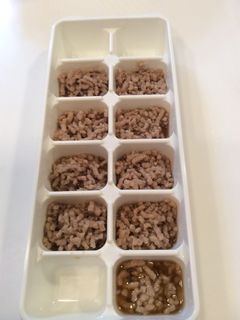 離乳食 冷凍そぼろ-レシピのメイン写真