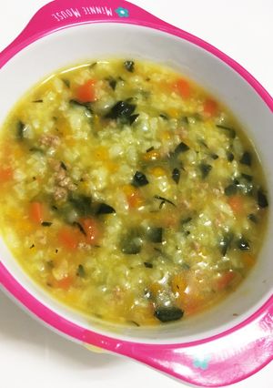 ＊野菜の旨み＊離乳食中期ღおじや-レシピのメイン写真