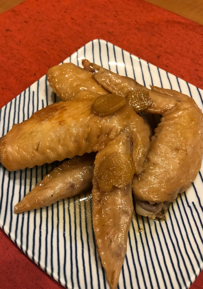 手羽先の照り煮-レシピのメイン写真