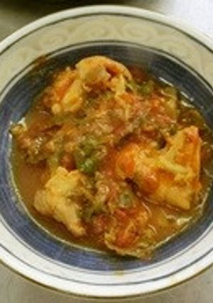 プチヴェールとチキンのトマト煮～秋葉区～-レシピのメイン写真