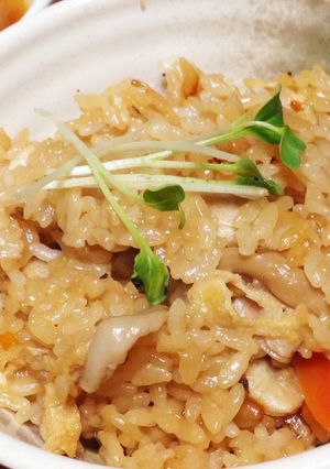 圧力鍋で☆定番炊き込みご飯-レシピのメイン写真