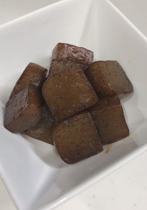 ピリ辛♪だし醤油こんにゃく-レシピのメイン写真