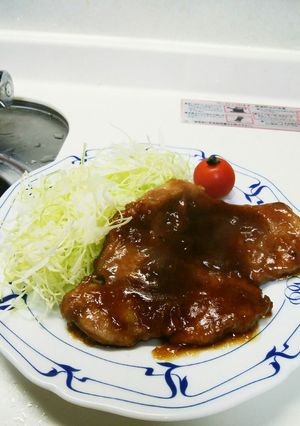艶の綺麗な生姜焼き-レシピのメイン写真