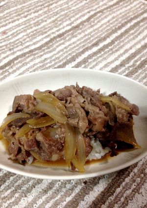 簡単すぎる♡男の胃袋わしづかみ牛丼-レシピのメイン写真
