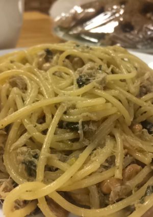 余った納豆で和風パスタ！-レシピのメイン写真