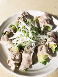 豚しゃぶの野菜巻-レシピのメイン写真