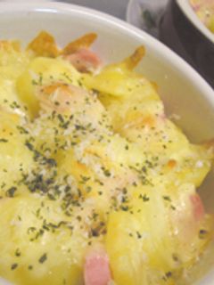 おさかなソーセージとポテトのチーズ焼☆-レシピのメイン写真