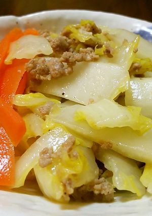 白菜とエリンギ・にんじん炒め。-レシピのメイン写真