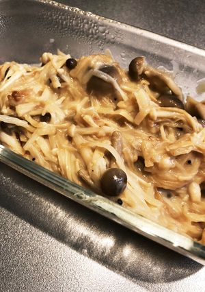 簡単✩*॰長芋チーズきのこ炒め-レシピのメイン写真