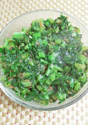 ★ご飯がススム＊大根葉のゴマ油炒め＊♪-レシピのメイン写真