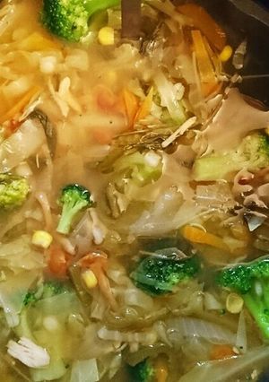 野菜たっぷり！あったかスープ-レシピのメイン写真