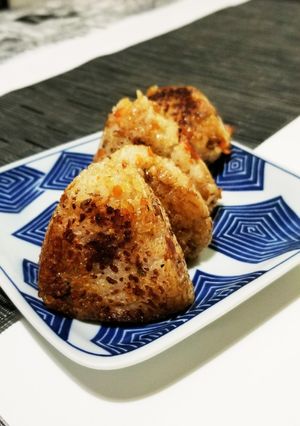 鮭バターの焼きおにぎり-レシピのメイン写真