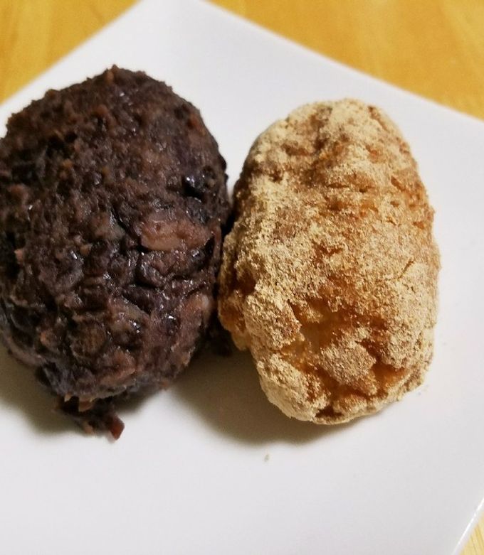 小豆水煮使用 おはぎ by たび＆こまめ 【クックパッド】 簡単おいしい