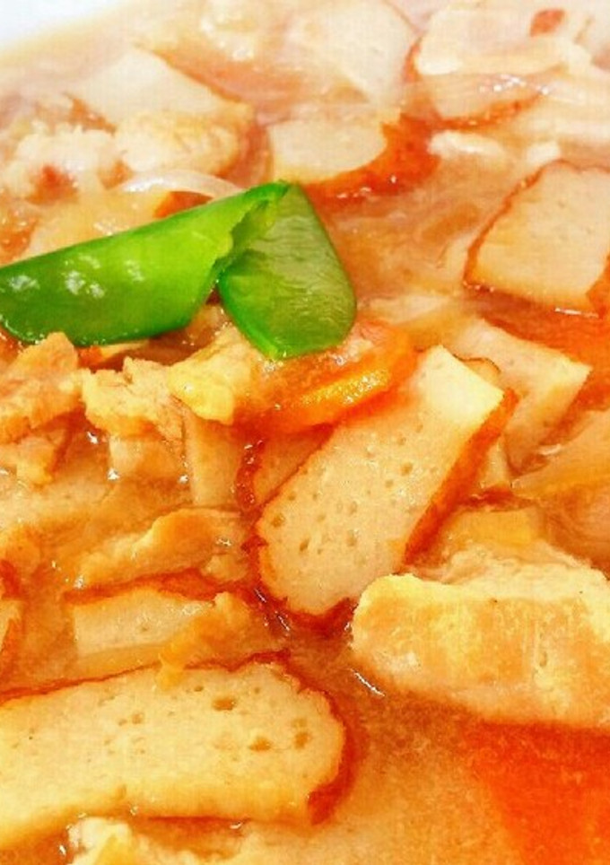 大根と豚肉の甘酢煮込み-レシピのメイン写真