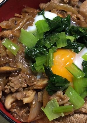 簡単！旨い！焼肉温玉丼-レシピのメイン写真
