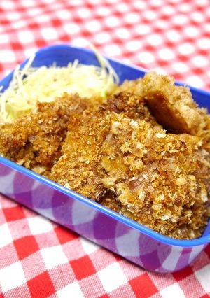 お弁当！揚げないひとくちロースカツ-レシピのメイン写真