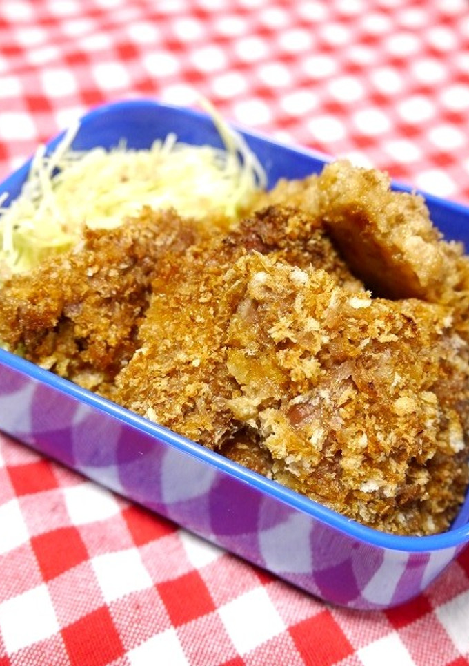 お弁当！揚げないひとくちロースカツ-レシピのメイン写真