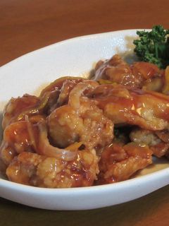 鶏もも肉の唐揚げ だし醤油甘酢あんかけ-レシピのメイン写真