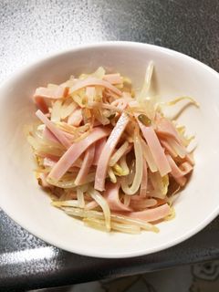 モヤシとハムのナムル-レシピのメイン写真