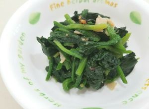 茅乃舎野菜だし❤️ほうれん草ソテー♪-レシピのメイン写真