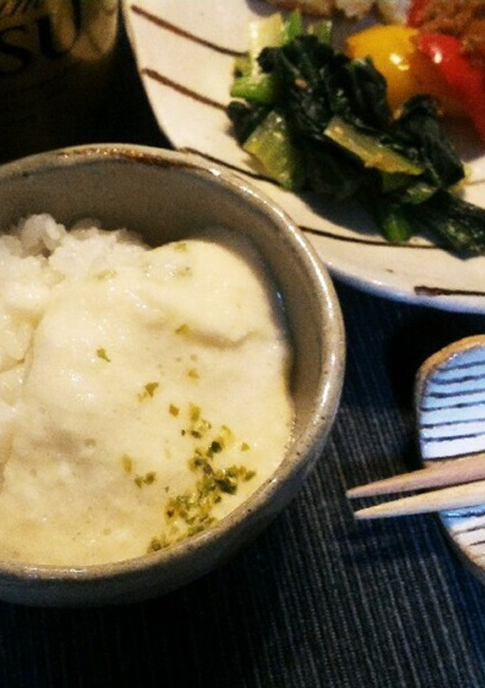 とろろご飯☆大和芋、出汁が決め手-レシピのメイン写真