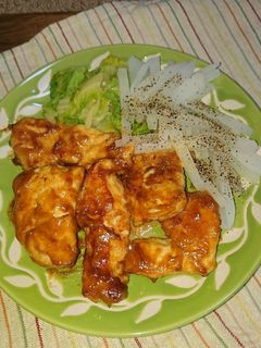 むね肉の味噌マヨ炒め(^-^)/-レシピのメイン写真