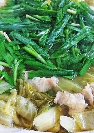 キャベツが沢山食べたくなる 自家製もつ鍋-レシピのメイン写真