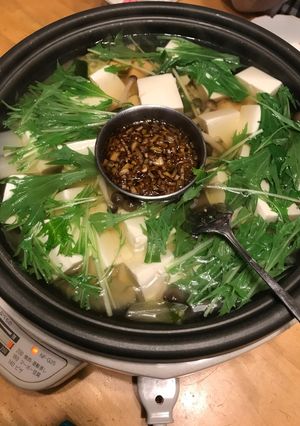お出汁のきいた湯豆腐-レシピのメイン写真