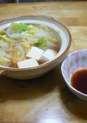 一人鍋で湯豆腐-レシピのメイン写真