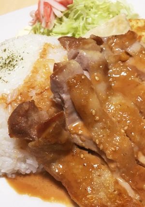 胡麻の風味が良い♡胡麻味噌チキン♬-レシピのメイン写真