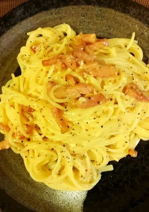 本格簡単！絶対に失敗しないカルボナーラ-レシピのメイン写真