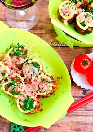 粉物が苦手な我が家のお豆腐たこ焼き♡-レシピのメイン写真