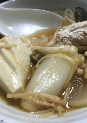 冷蔵庫にある材料で作る簡単辛みそ鍋-レシピのメイン写真