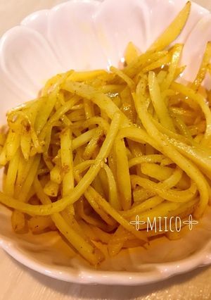 *シャキシャキ！カレーじゃがきんぴら*-レシピのメイン写真