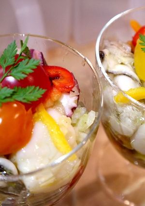 海鮮と野菜のマリネ-レシピのメイン写真