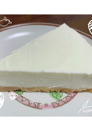 材料少なめ簡単!濃厚レアチーズケーキ-レシピのメイン写真