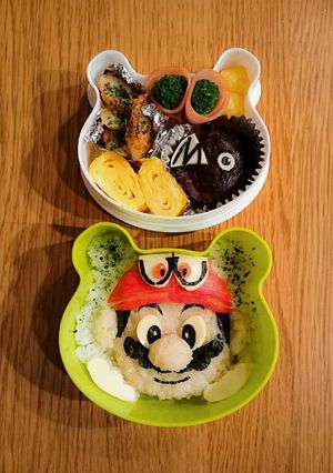 マリオ キャラ弁 簡単材料-レシピのメイン写真