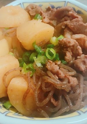 糸こんたっぷりの基本の肉じゃが-レシピのメイン写真