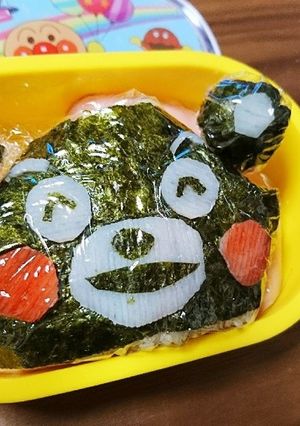 めーーーちゃ簡単☆くまモンおにぎり-レシピのメイン写真